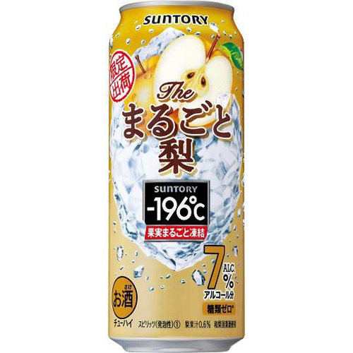 サントリーフーズ -196°C ザ・まるごと梨 500ml