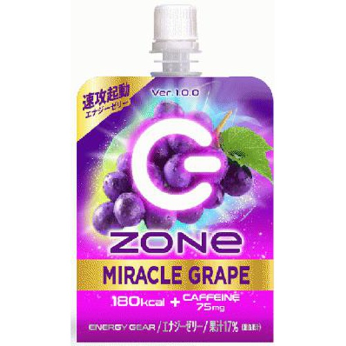 ZONe エナジーギアミラクルグレープパウチ180【06/21 新商品】