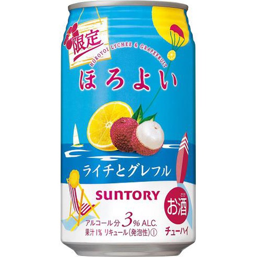 サントリー ほろよい ライチとグレフル 350ml