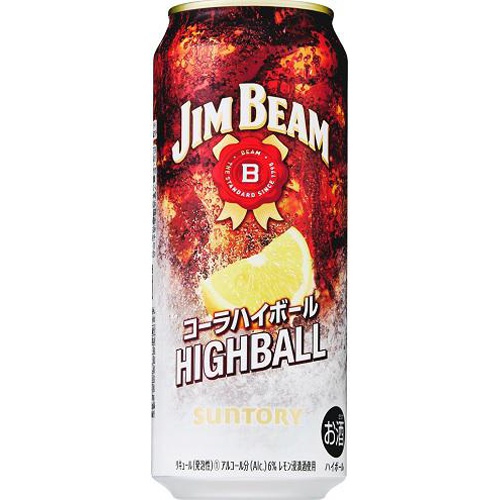 ジムビームハイボール コーラ 500ml