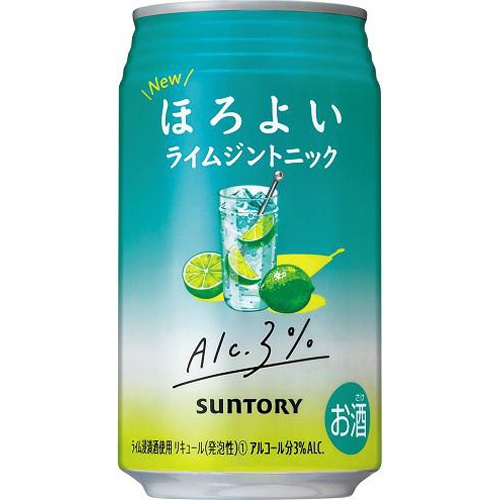 サントリー ほろよい ライムジントニック 350ml