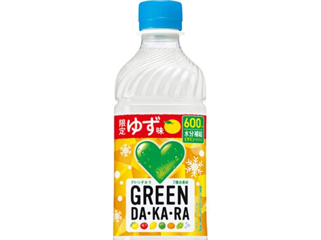 グリーンダカラ 冬限定ゆず味 P600ml