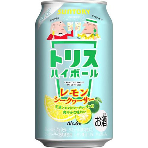 トリスハイボール レモンシークヮーサー 350ml