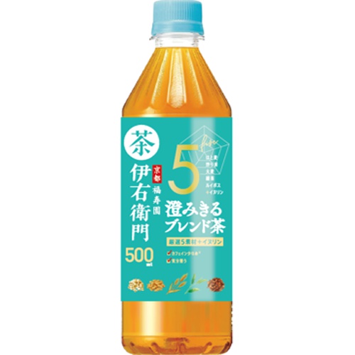 伊右衛門 澄みきるブレンド茶P500ml【04/11 新商品】