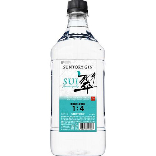 サントリー ジン「翠」 1.8Lペット