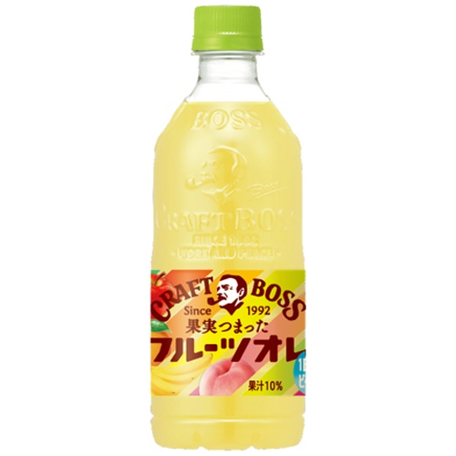 クラフトボス フルーツオレ自販機P500ml【04/04 新商品】