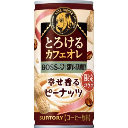 ボス とろけるカフェオレ スパイファミリー185g