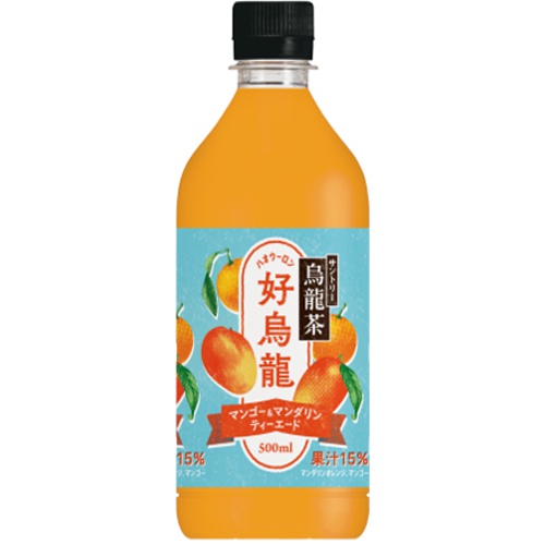 サントリー 好烏龍マンゴー&マンダリンP500ml【09/05 新商品】