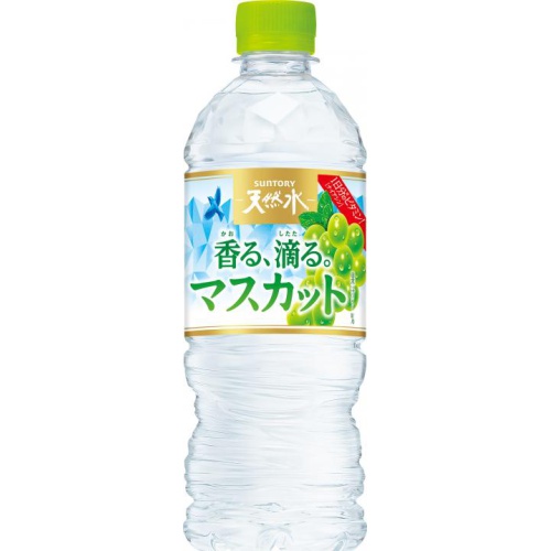 サントリー 天然水 マスカット冷凍兼用P540ml【04/02 新商品】