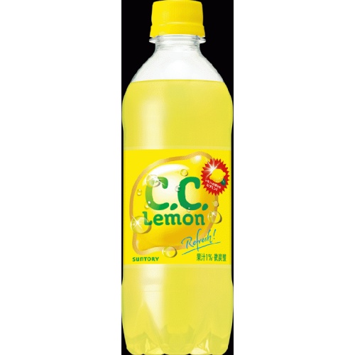 C.C.レモン 自販機用P500ml【04/01 新商品】
