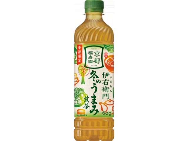 伊右衛門 冬のうまみ煎茶 P600ml【11/18 新商品】