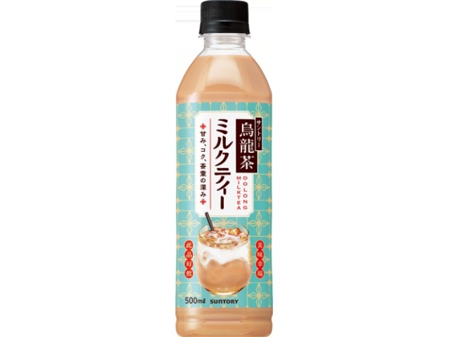 サントリー 烏龍茶 ミルクティーP500ml【11/04 新商品】