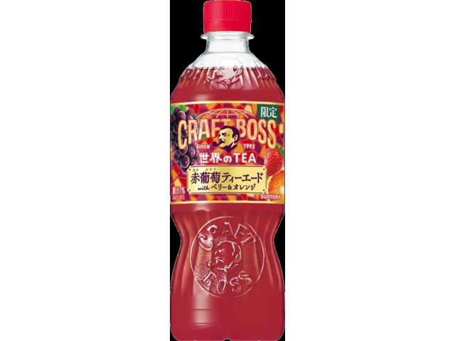 クラフトボス 世界のTEA赤葡萄ティーエード500【01/20 新商品】