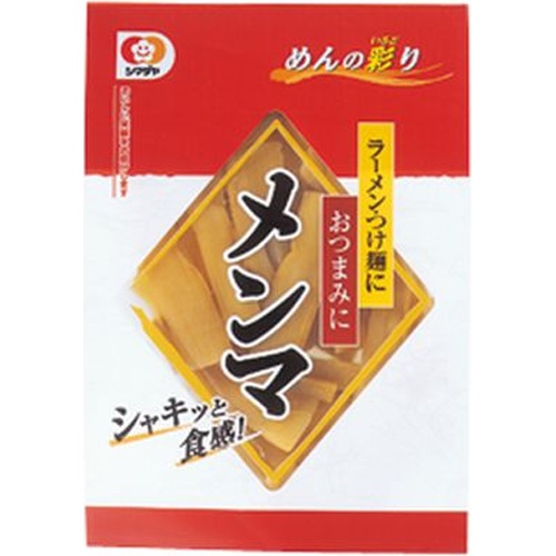 シマダヤ めんの彩り メンマ 70g