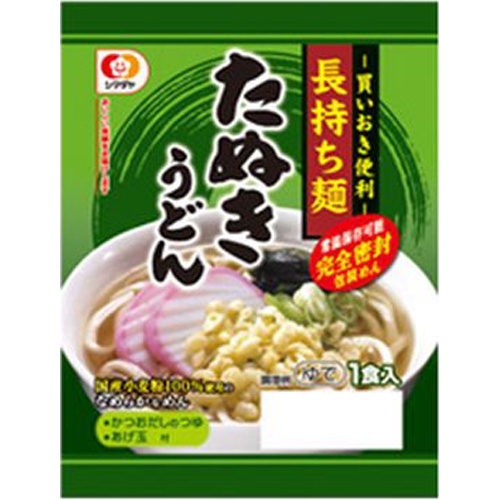 シマダヤ 長持ち麺 たぬきうどん170g