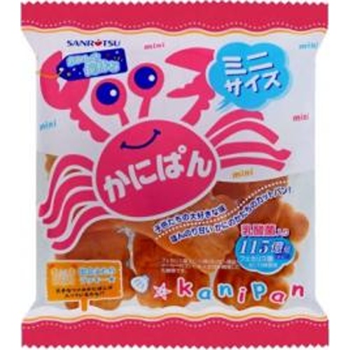 三立 ミニかにぱん 80g【04/21 新商品】
