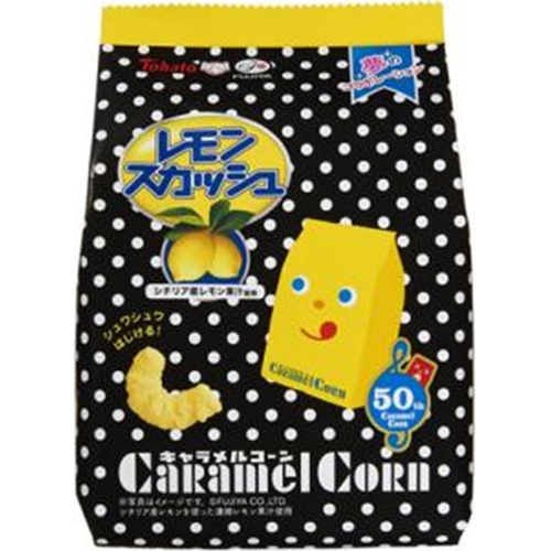 東ハト　キャラメルコーン　レモンスカッシュ味70g