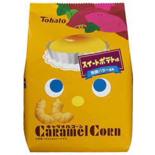 東ハト キャラメルコーン スイートポテト味73g【08/01 新商品】