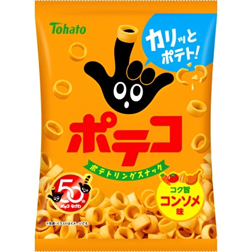 東ハト ポテコ コンソメ味63g