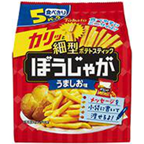 東ハト 5Pぼうじゃが うましお味15g×5袋