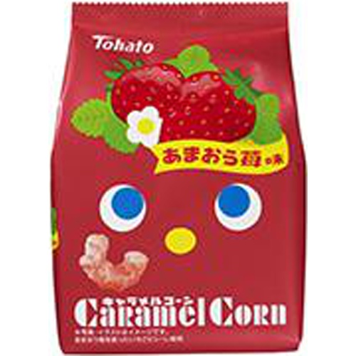 東ハト 65gキャラメルコーン あまおう苺味【11/06 新商品】【11/06 新商品】