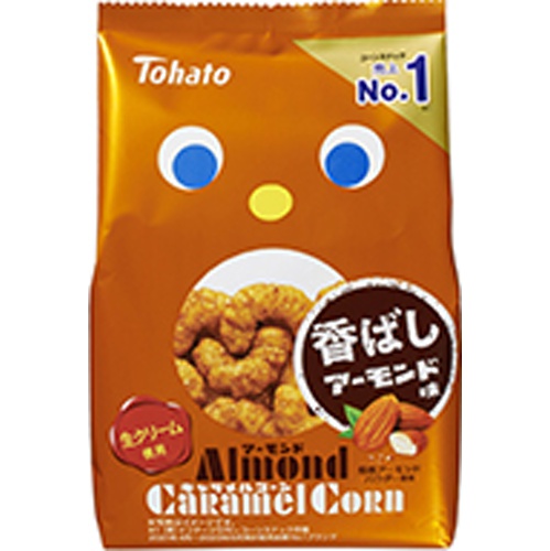 東ハト アーモンドキャラメルコーン 65g