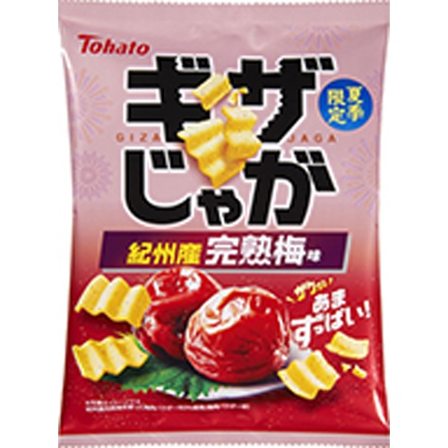 東ハト ギザじゃが 完熟梅味53g【05/12 新商品】