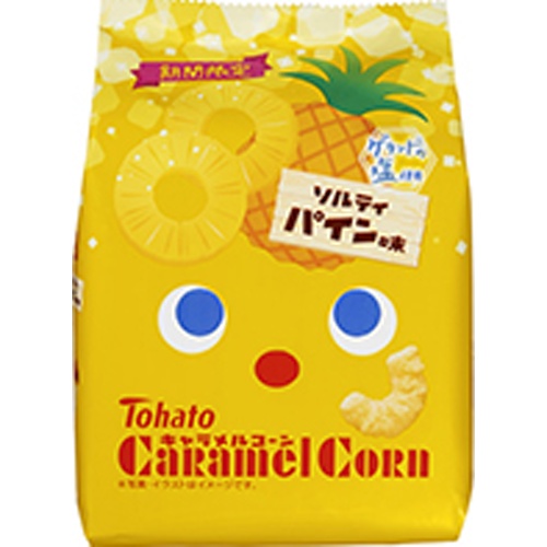 東ハト キャラメルコーン ソルティパイン味62g【06/09 新商品】