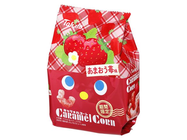 東ハト キャラメルコーン あまおう苺味62g【11/03 新商品】