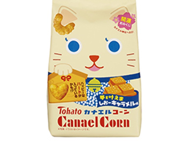 東ハト カナエルコーン 夢を叶えましおーキャラメル味【12/01 新商品】