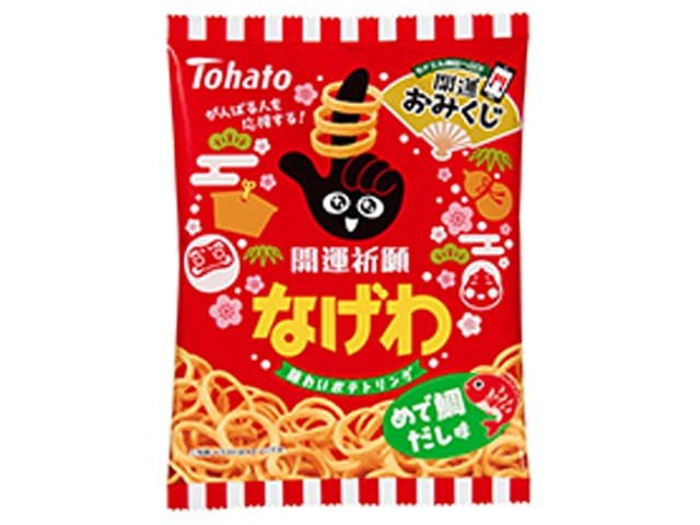 東ハト 52g開運祈願なげわ めで鯛だし味【12/01 新商品】