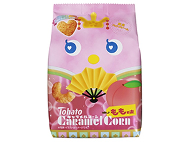 東ハト キャラメルコーンもも味 ひなまつり62g【01/12 新商品】