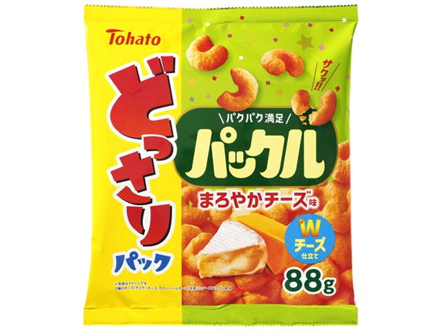 東ハト どっさりパックル まろやかチーズ味88g【03/02 新商品】