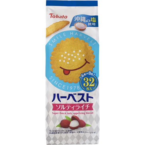 東ハト　８包ハーベストソルティライチ