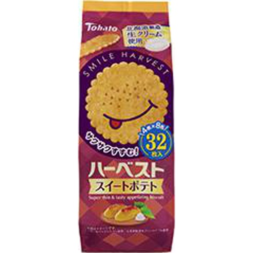 東ハト 8包ハーベスト スイートポテト32枚
