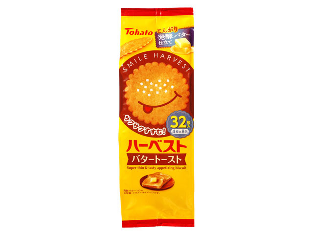東ハト 8包ハーベスト バタートースト【11/03 新商品】