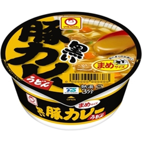 マルちゃん 豆黒い豚カレーうどん