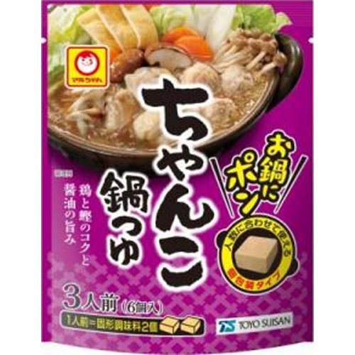 マルちゃん お鍋にポン ちゃんこ鍋つゆ6個【08/18 新商品】