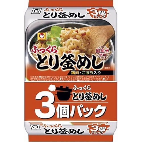 マルちゃん 鶏釜めし3P 160g×3