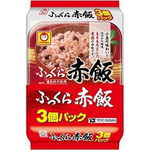 マルちゃん ふっくら赤飯3個パック 160g×3