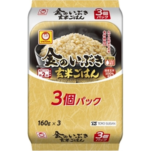 マルちゃん 金のいぶき玄米ごはん 3P