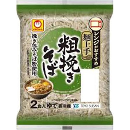 マルちゃん 麺上手 粗挽きそば2食入