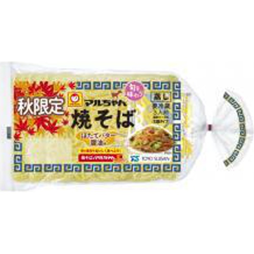 マルちゃん 焼そば秋限定ほたてバター醤油味3人前【08/28 新商品】
