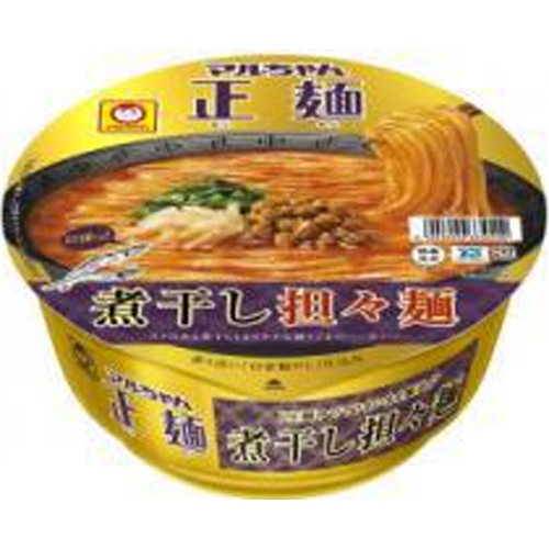マルちゃん 正麺カップ 煮干し担々麺【01/17 新商品】