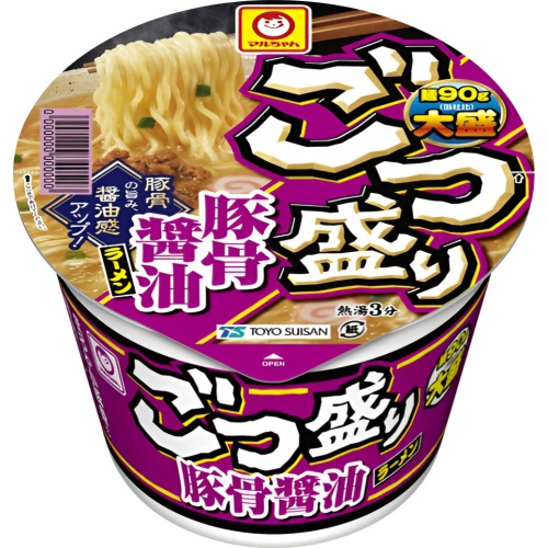マルちゃん ごつ盛り 豚骨醤油ラーメン【09/25 新商品】