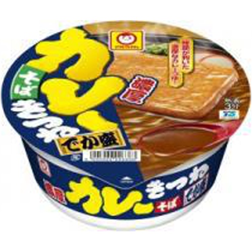 マルちゃん 濃厚カレーきつねそば でか盛