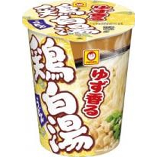 マルちゃん 縦型ビッグゆず香鶏白湯うどん【06/02 新商品】