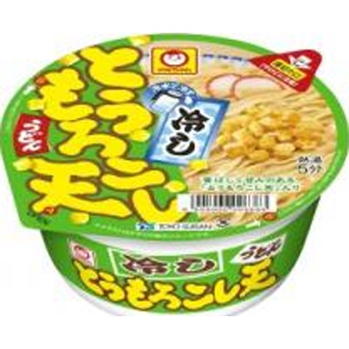 マルちゃん 冷しとうもろこし天うどん【06/16 新商品】
