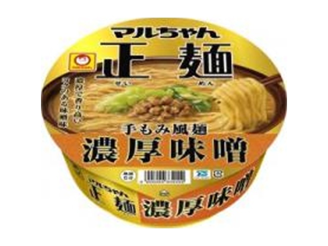 マルちゃん 正麺カップ濃厚味噌【09/22 新商品】