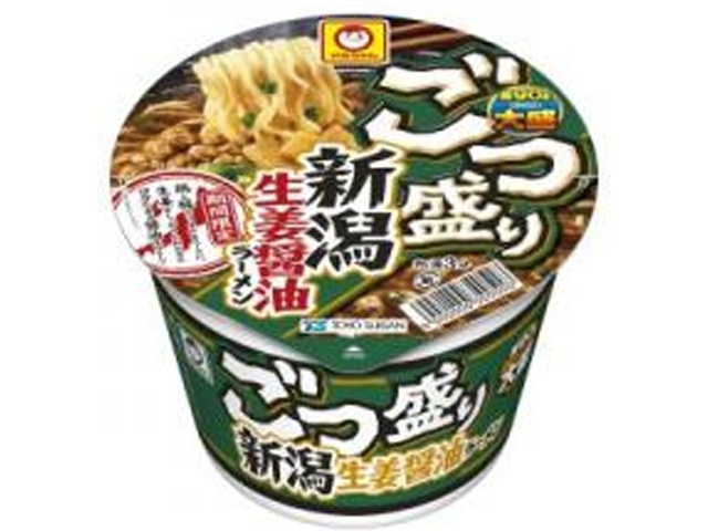 マルちゃん ごつ盛り 新潟生姜醤油ラーメン【02/23 新商品】